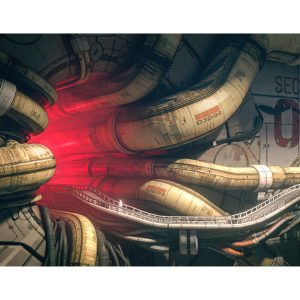 RED HOWL - Limited edition print