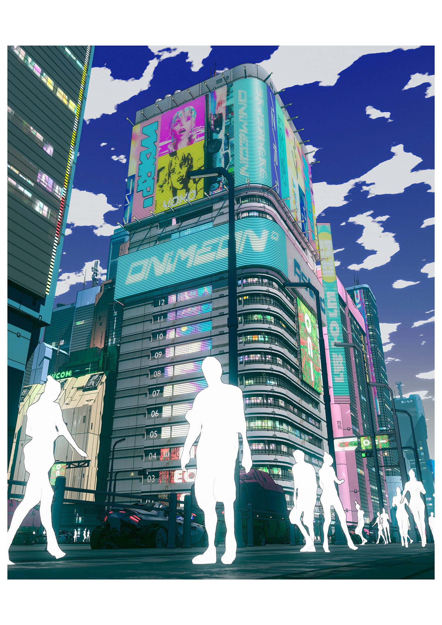 ONI CITY: July - Limited and open edition print